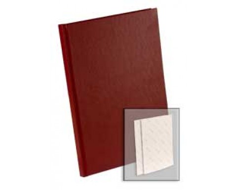 Fastbind kovakansi<br /> setti A4 pysty<br /> tum. punainen 8mm<br /> 10 settiä